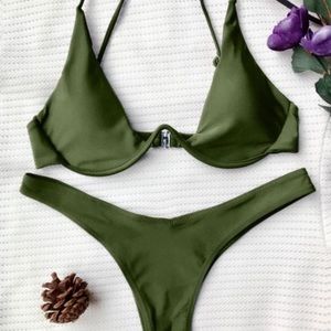 Zaful plunge bikini